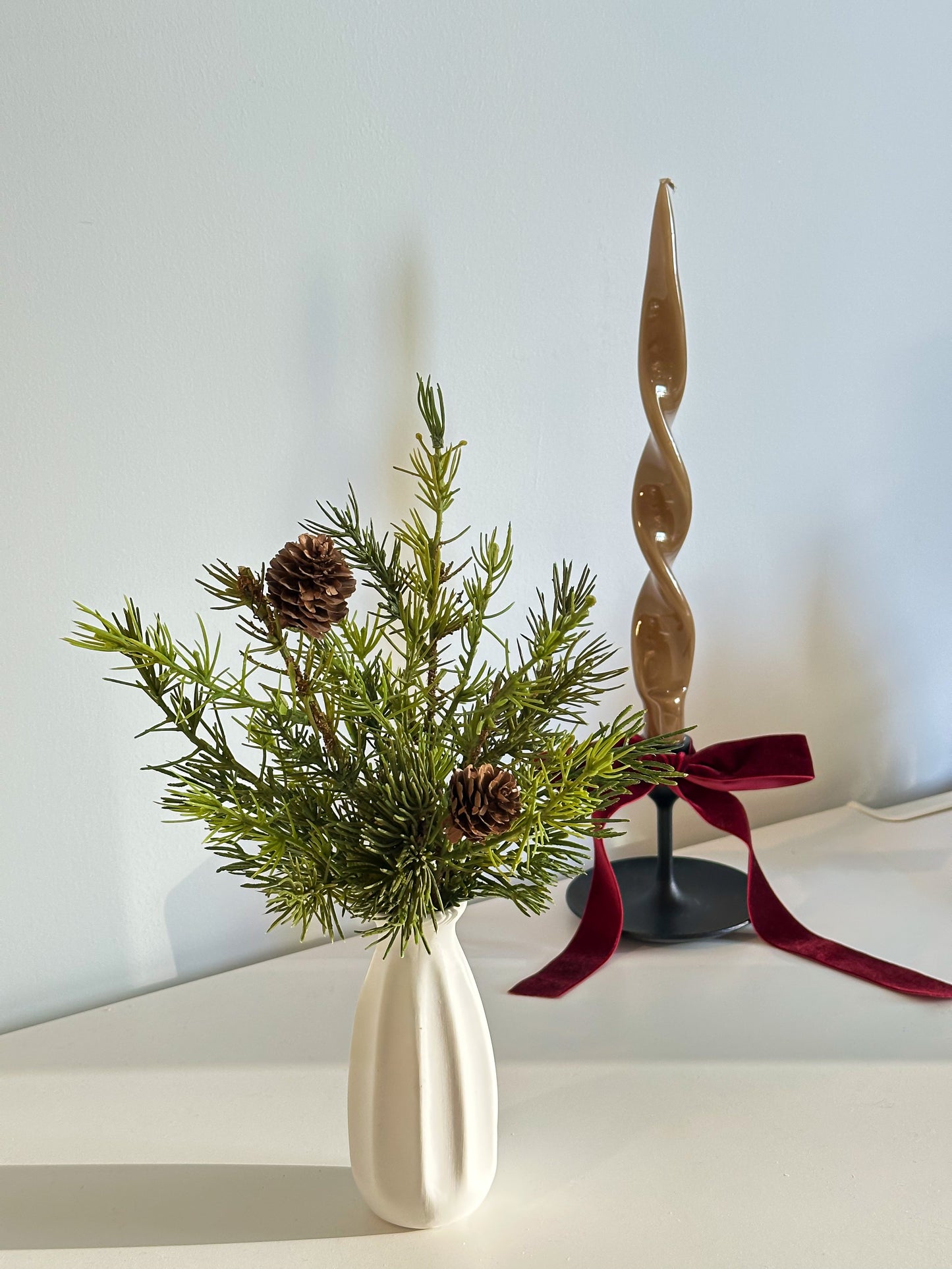 Christmas Bud Vase